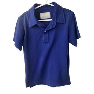 Eleanor Rose Boys Dark Blue Polo Style Shirt - Size 4/5